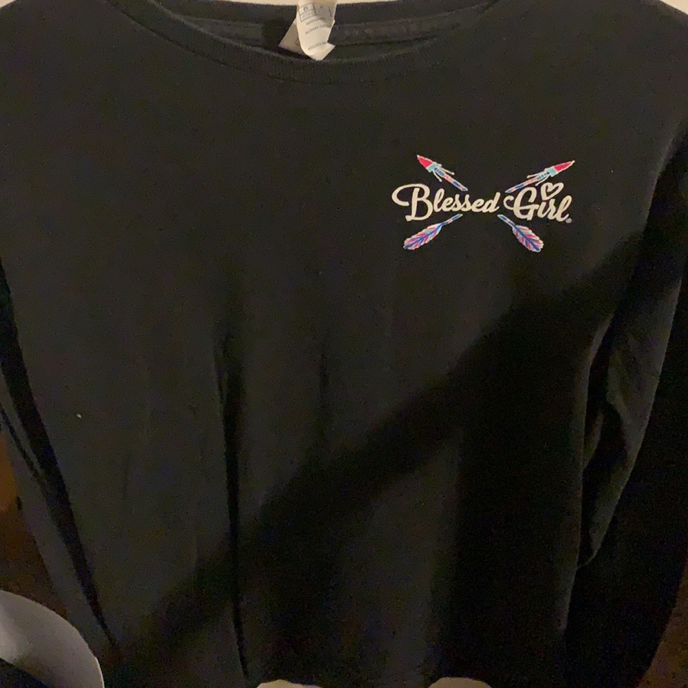 Blessed girl long sleeve shirt